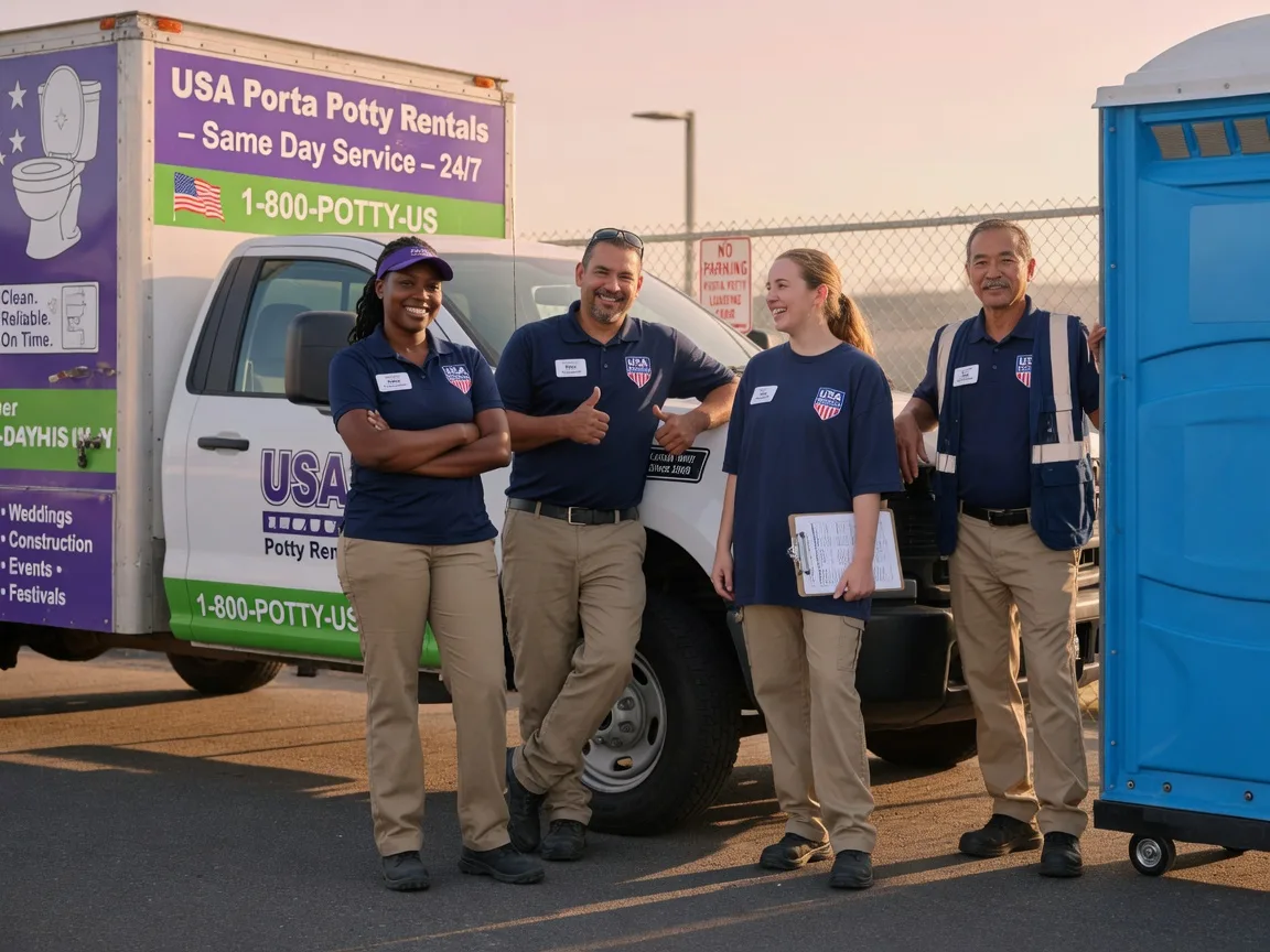 Porta Potty Rental company in Claremont, CA
